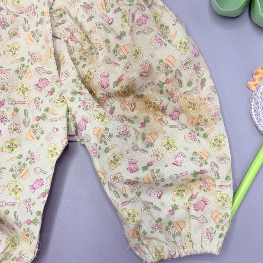 Bitty Baby Spring Fun Garden Set Outfit with Pail Shovel Flaws Read